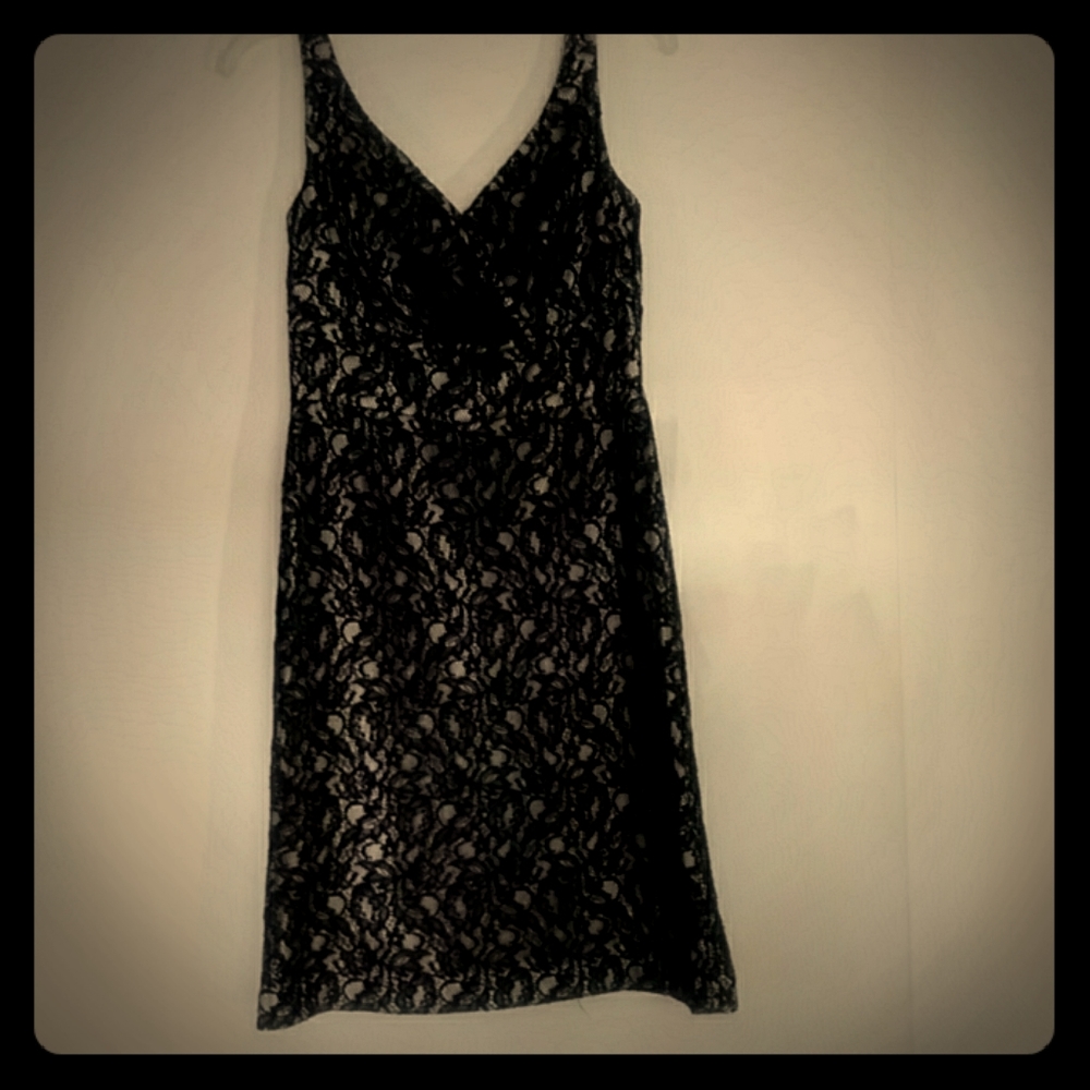 Gorgeous Black Lace formal dress